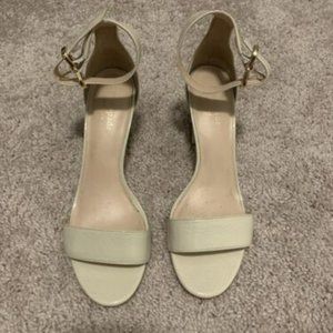 Kate Spade New York Shoe's Simona Heeled Sandal, Bone, 8 M US